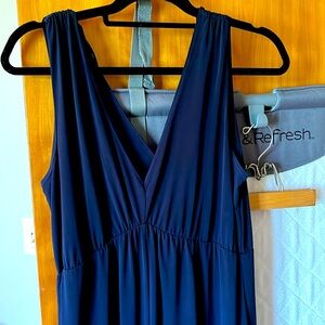 BCBG Generation dark blue romper